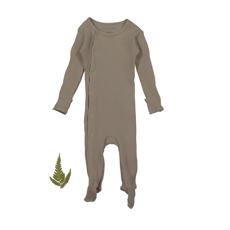The Snap Romper – Taupe|00m|0m|3m|6m|9m|12m|18m|24m