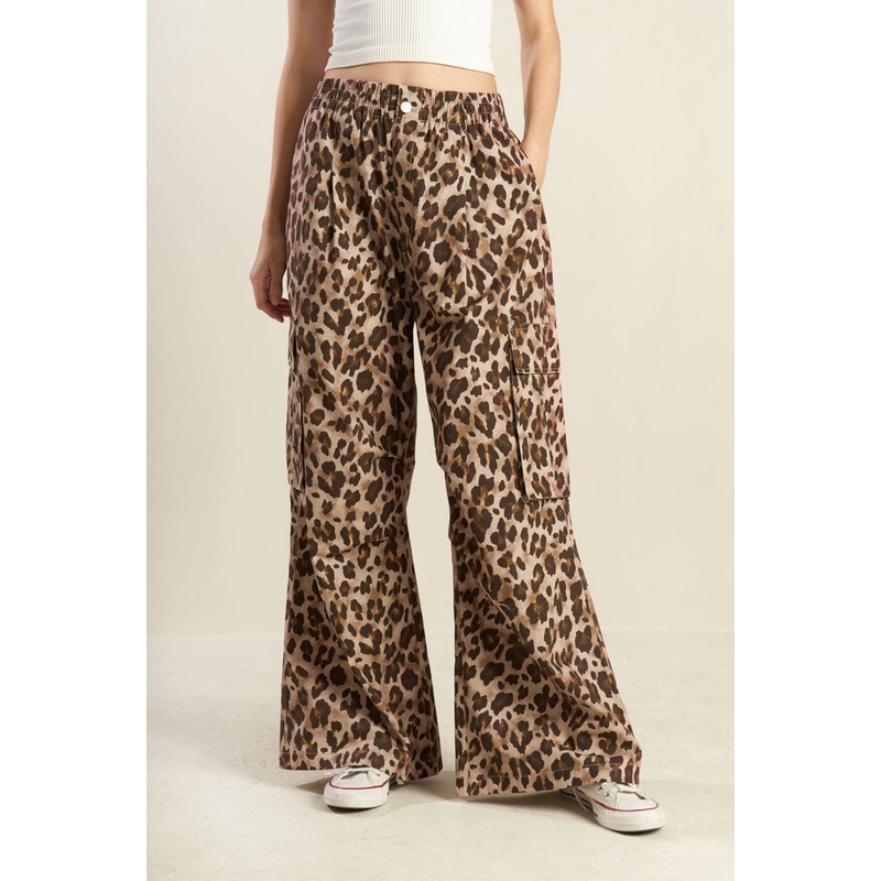 NAVIGATING LIFE WOVEN PANTS|TAUPE/BROWN|S|M|L