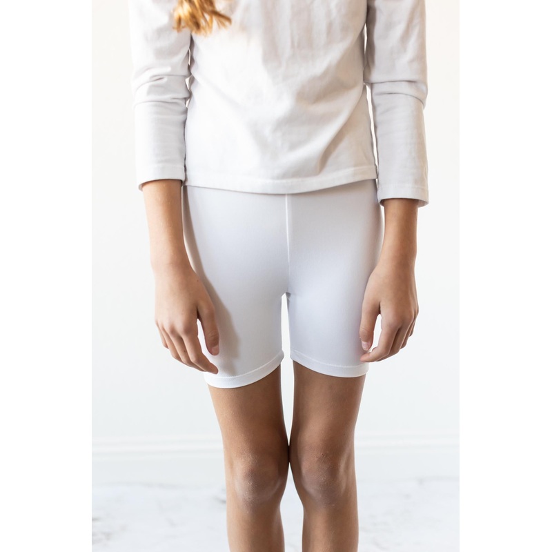 White Twirl Shorts|12-24M|2T|3T|4T|5/6|7/8|9/10