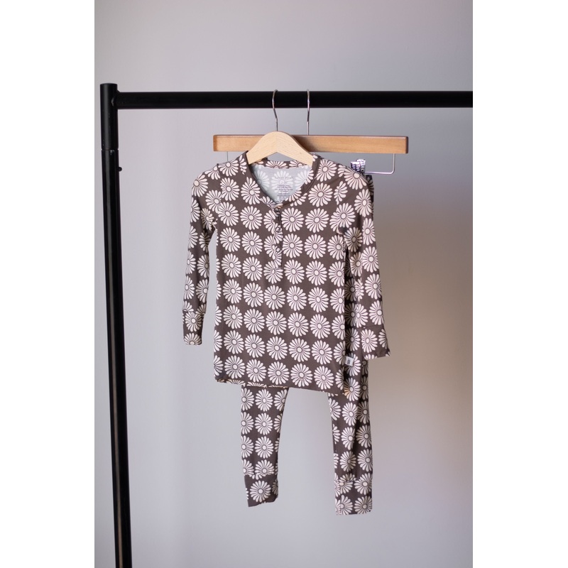 Bamboo Two Piece Pajamas | Retro Floral