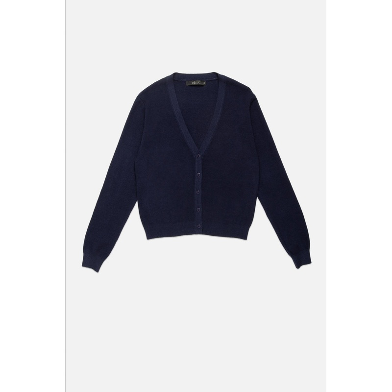 Navy Melfi Cardigan|Extra Small|Small|Medium|Large