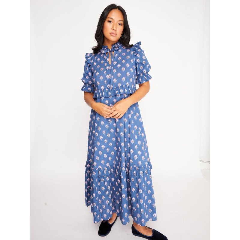 Olive Dress Bouquet Floral|XXS|XS|S|M|L|XL|XXL|XXXL