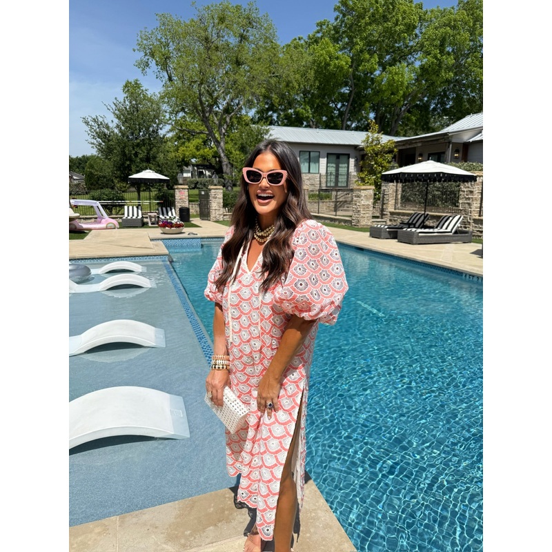 Pamela Coral Maxi Dress|XS|S|M|L|XL|Coral