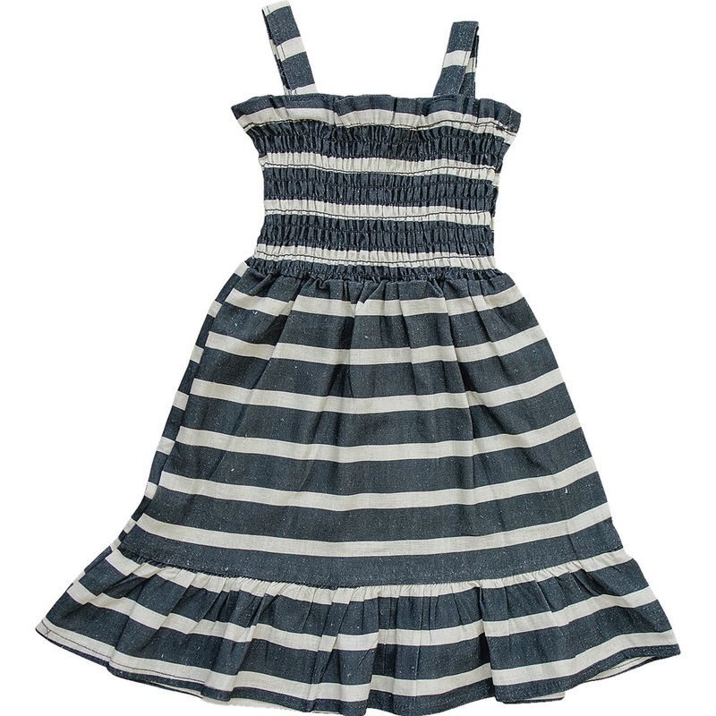 Stripe Linen Dress|0-3|3-6|6-12|18|2T|3T|4T|5T/6Y|7Y/8Y|9Y/10Y|11/12Y