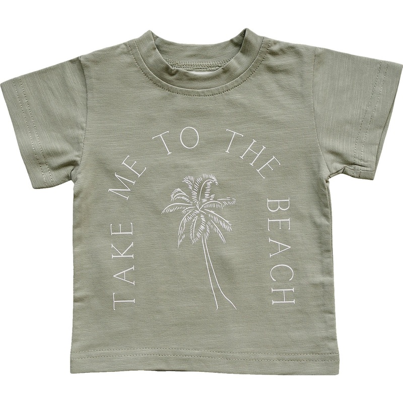 Take Me To The Beach Tee|0-3|3-6|6-12|18|2T|3T|4T|5T|6Y|7Y