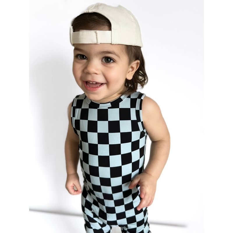Check Magnet – Crescent Romper