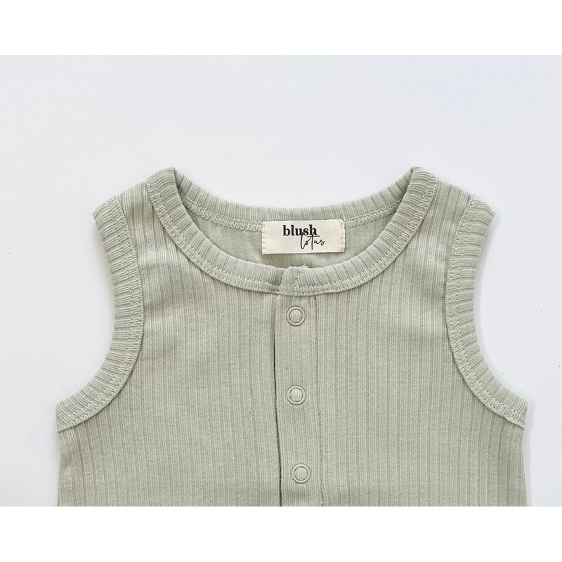Merrick Romper – Pistachio|0-3M|3-6M|6-12M|12-18M|18-24M