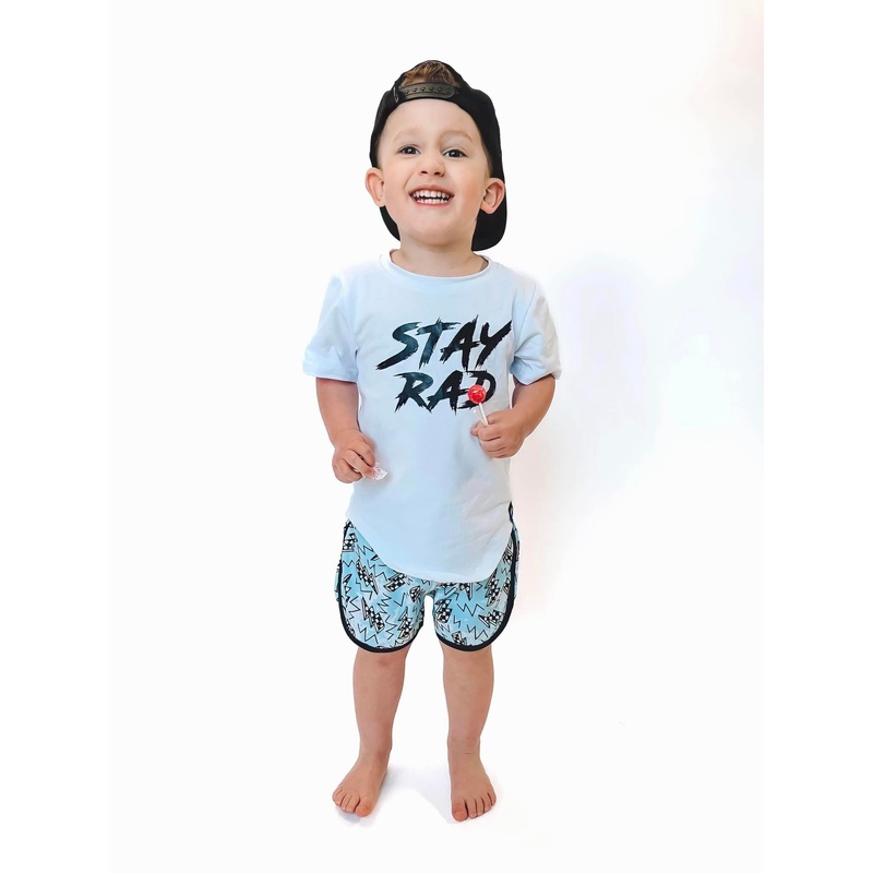 Retro Lightning Bolts Swim|6-12M|12-18M|18-24M|2/3T|4/5T|6T