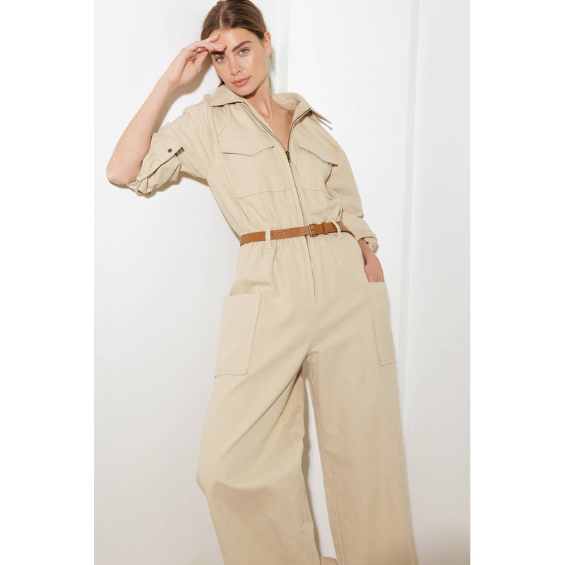 WHEN IT HAPPENS WOVEN JUMPSUIT
