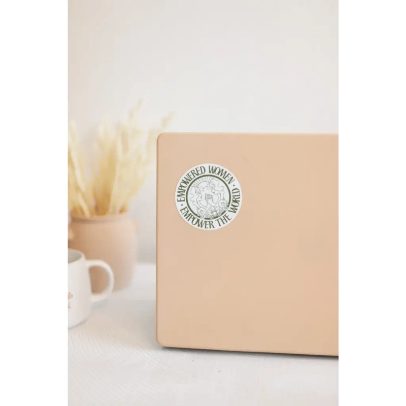Empowered Women Sticker|Green