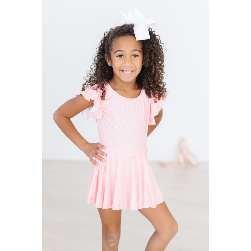 Feeling Pink S/S Twirl Leotard