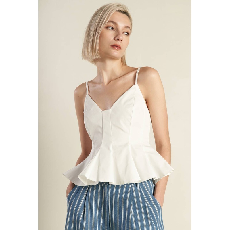 IT’S PERFECT TIMING WOVEN CAMI TOP