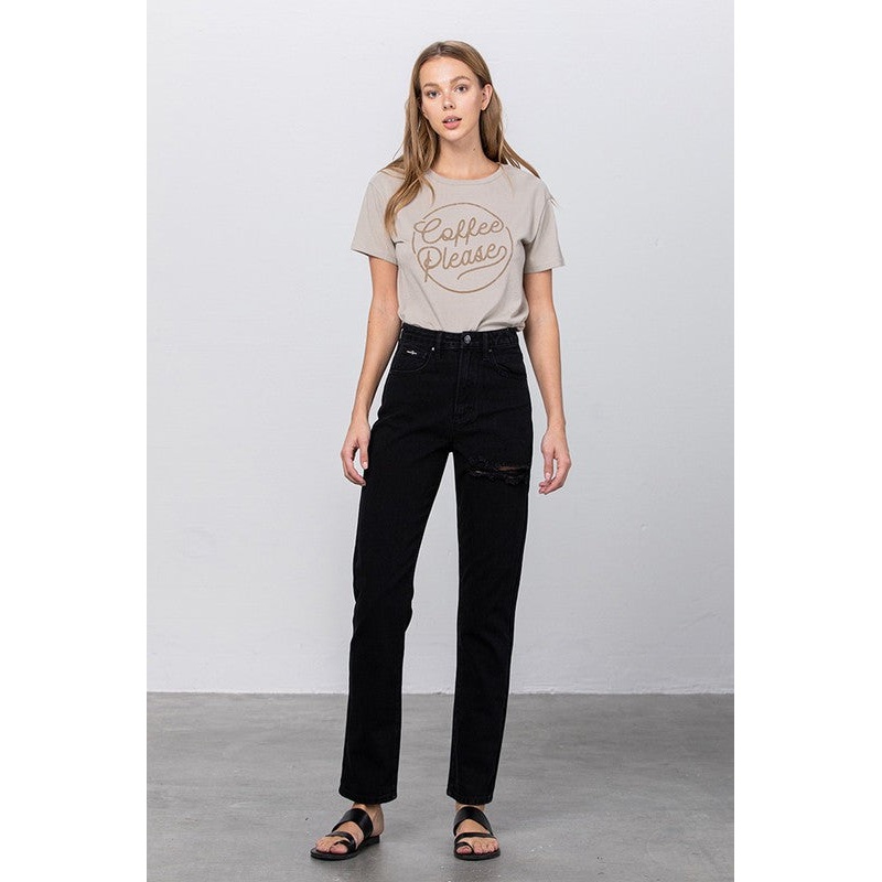 JADON RIPPED MOM JEANS|BLACK|1|3|5|7|9|11