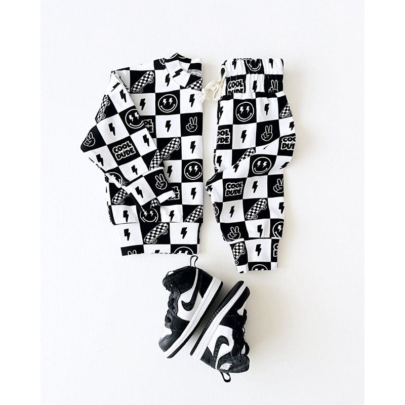 Jogger Set | Cool Dude|0-3M|3-6M|6-12M|12-18M|18-24M|2T|3T|4T|5T|6-7Y|8-9Y
