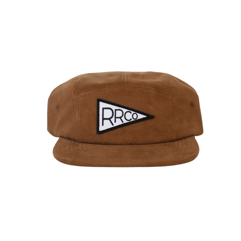 Pennant Five-Panel Hat in Walnut