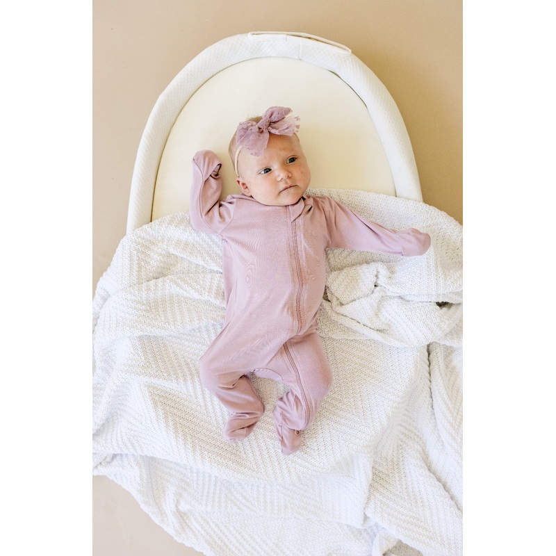 Bamboo Footed Zippy Romper|Pink|Blue|Green|Preemie|Newborn|0-3 months|3-6 months|6-12 months