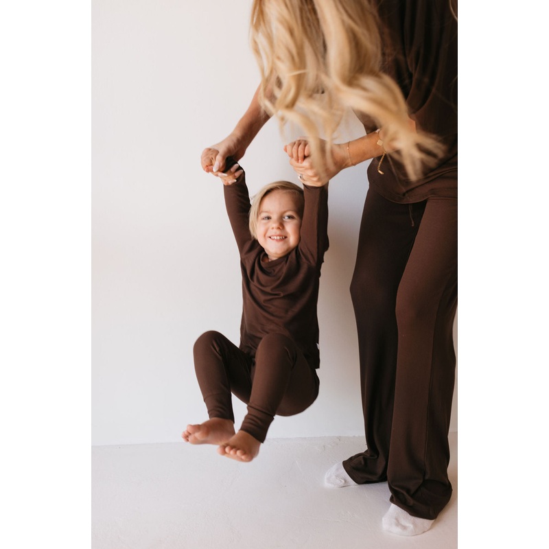 Bamboo Two Piece Lounge Set | Coffee Bean