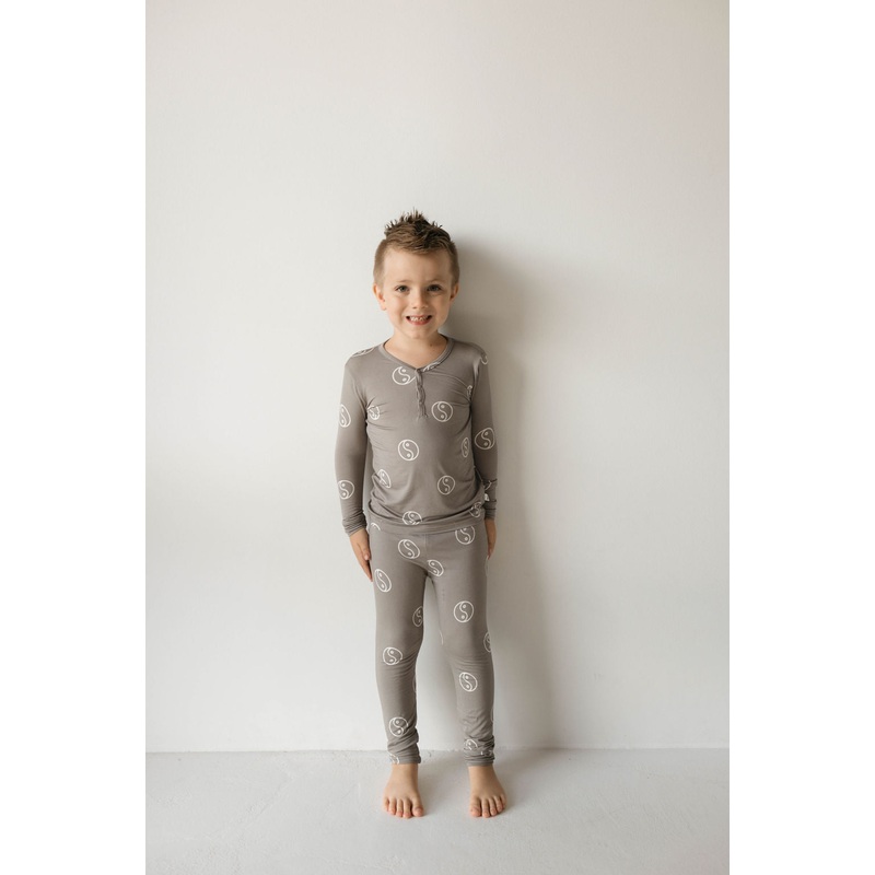 Bamboo Two Piece Pajamas | Sage Yin Yang