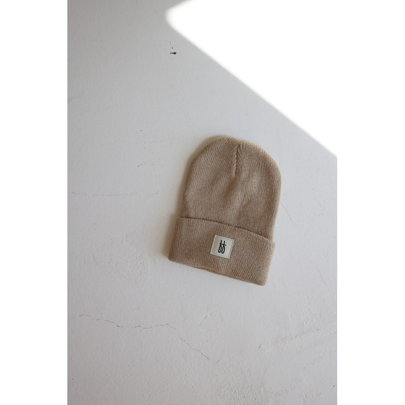 ff Knit Beanie | Taupe|Newborn|Baby|Child