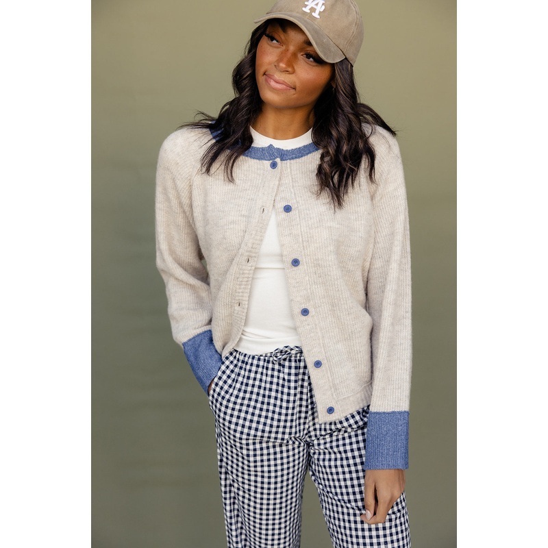 Great Expectations Contrast Cardigan