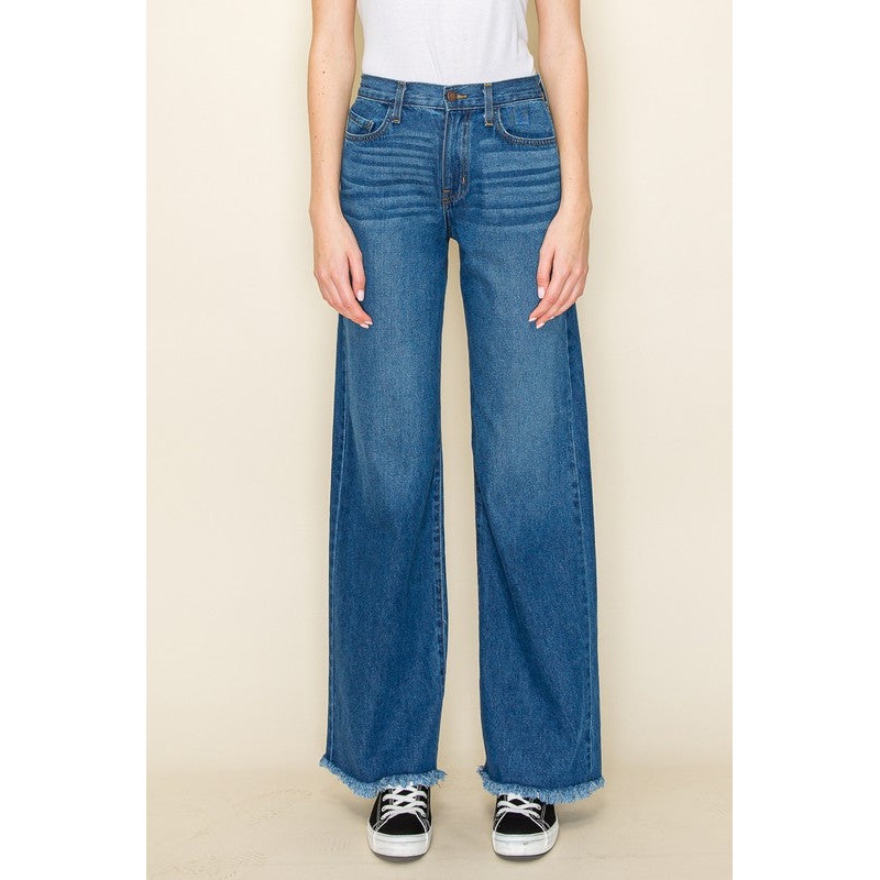 Western denim Wild Leg jeans pants wester