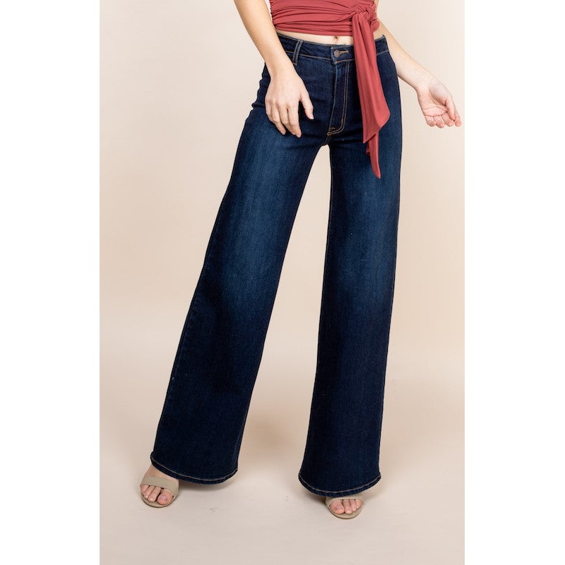 Western Wide leg jeans, baggy denim pants