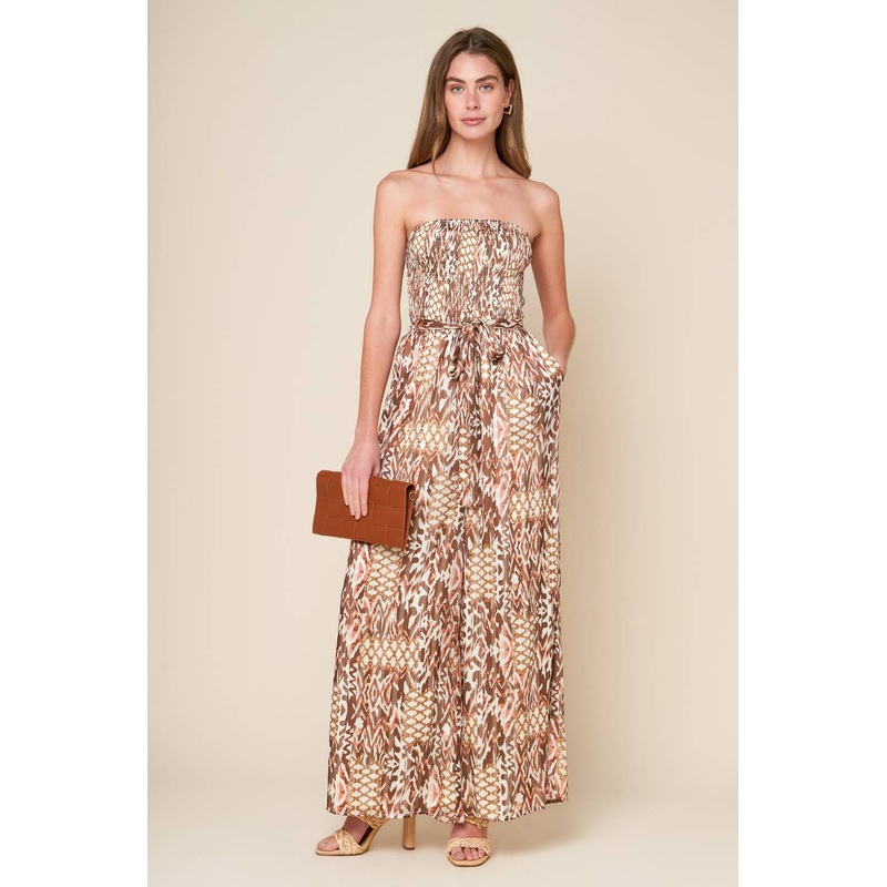 EPITOME OF ALLURE WOVEN JUMPSUIT