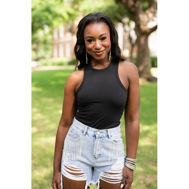 Jada Racerback Bodysuit – Panther