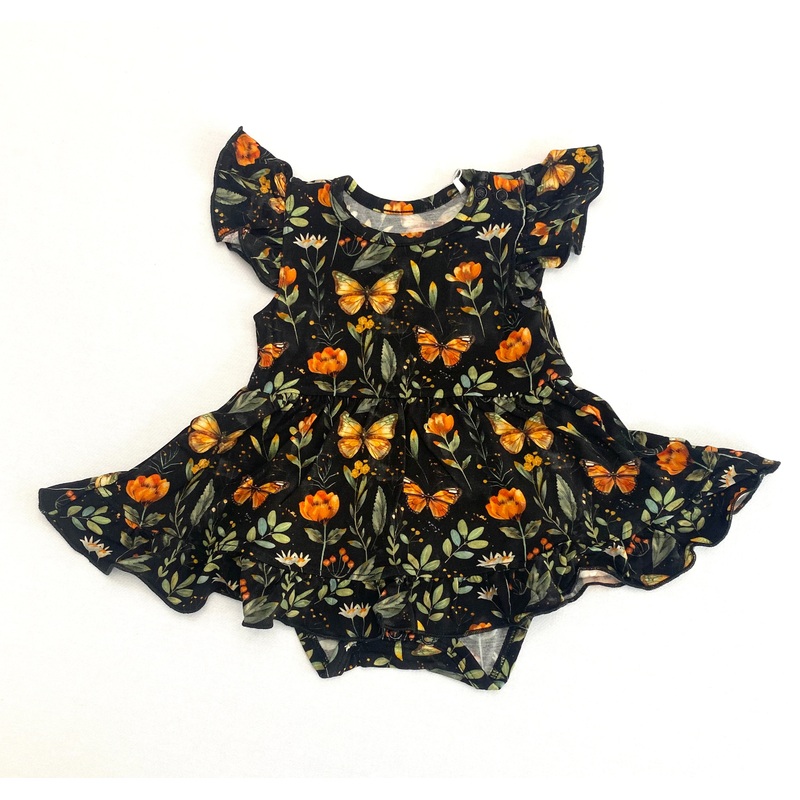 Midnight Monarchs Bodysuit Twirl