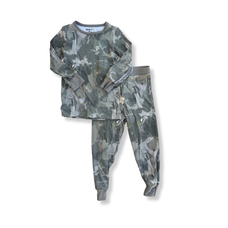 Camo 2-Piece Bamboo Jammies|2T|3T|4T|5T