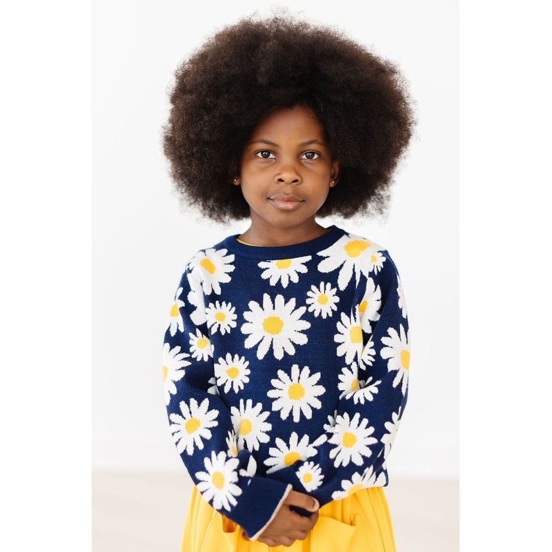 Daisy for You Sweater|6-12M|12-24M|2T|3T|4T|5/6|7/8|9/10|11/12