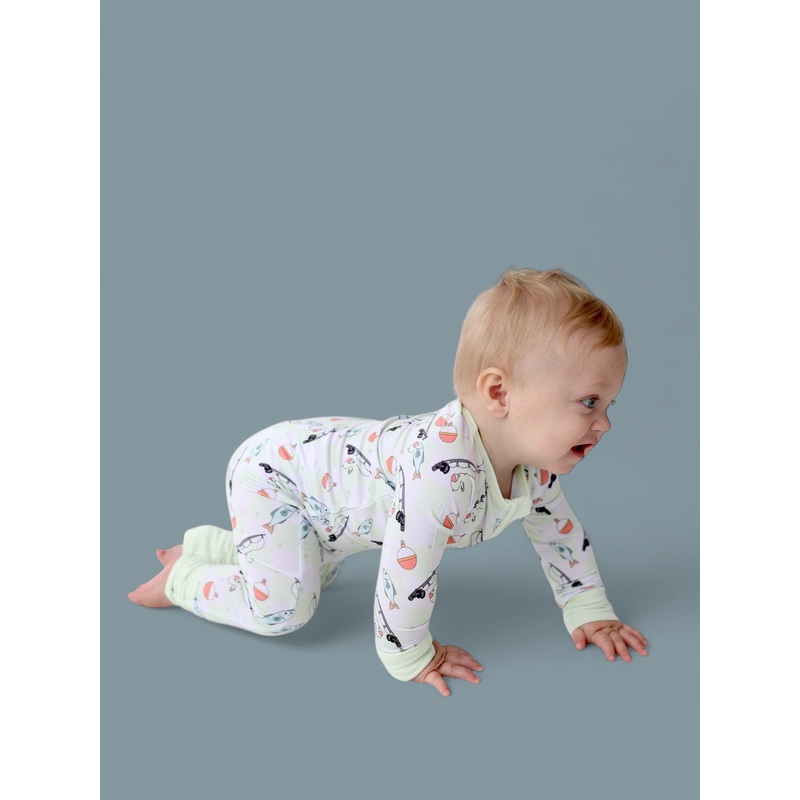 FISHING BUDDY DREAM ROMPER|Preemie|NB|0-3M|3-6M|6-12M|12-18M|18-24M|2T|3T