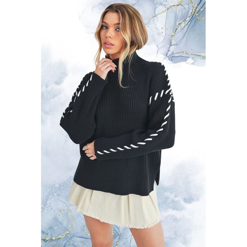 Georgina Sweater|BLACK|S