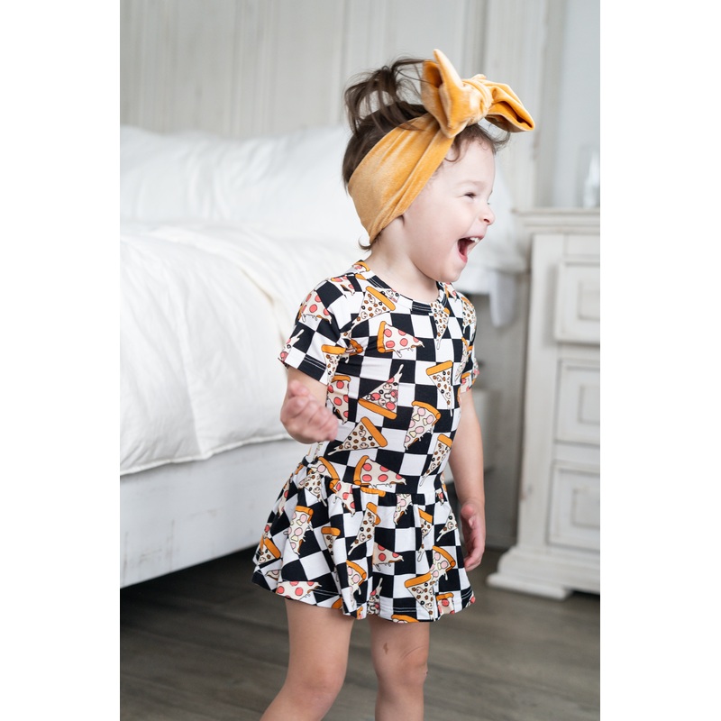 PIZZA PARTY DREAM BODYSUIT DRESS