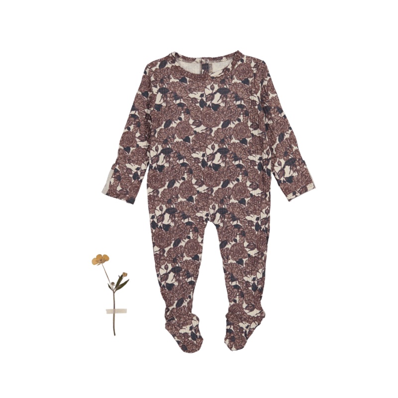 The Printed Romper – Flora|0m|3m|6m|9m|12m|18m|24m