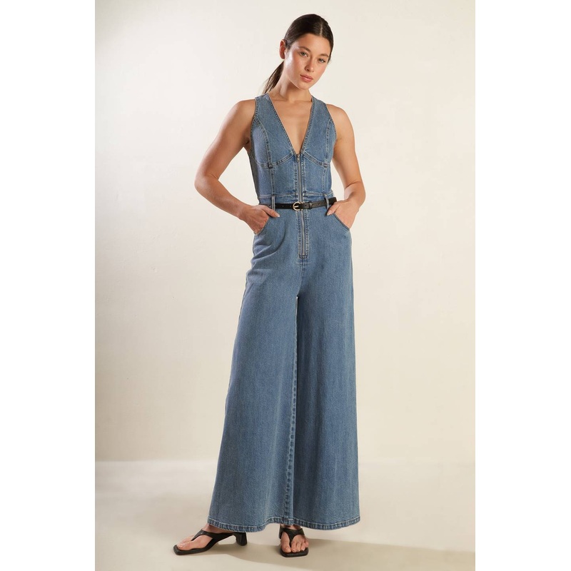 BEAUTIFUL THINGS DENIM JUMPSUIT