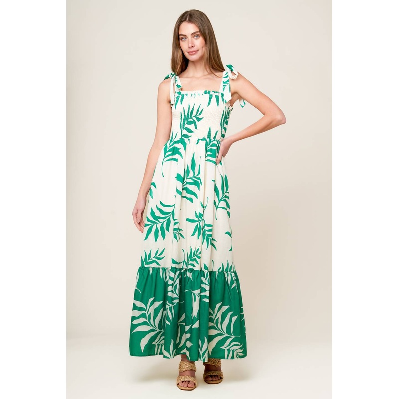 DREAM WITH ME WOVEN MAXI DRESS