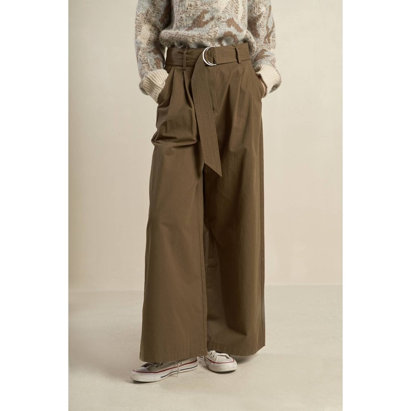 ELEGANCE UNVEILED WOVEN PANTS|CAMEL|BROWN|S|M|L