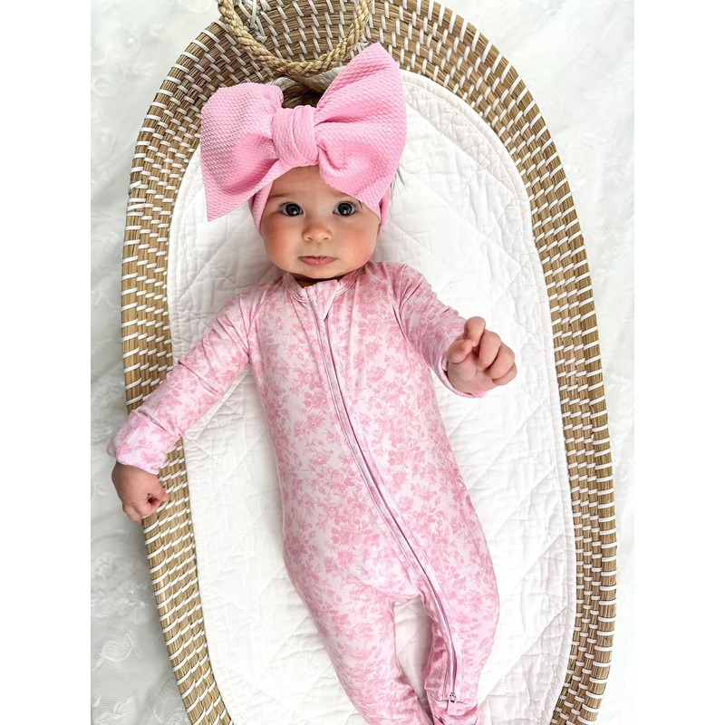 Pink Toile – Zippy|NB|0-3M|3-6M|6-12M|12-18M|18-24M
