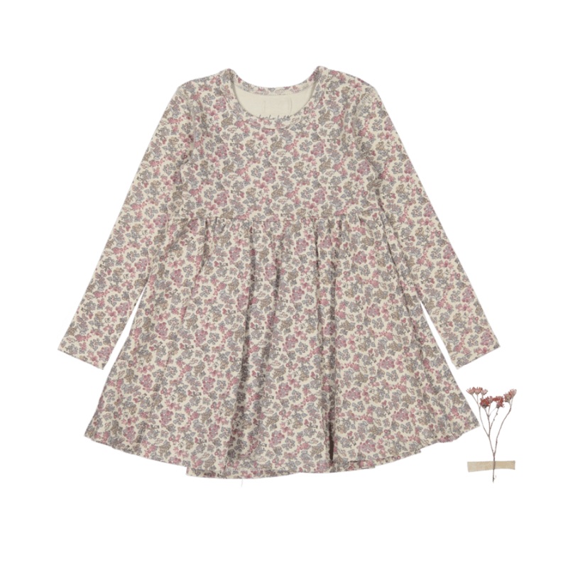 The Printed Long Sleeve Dress – Fairy