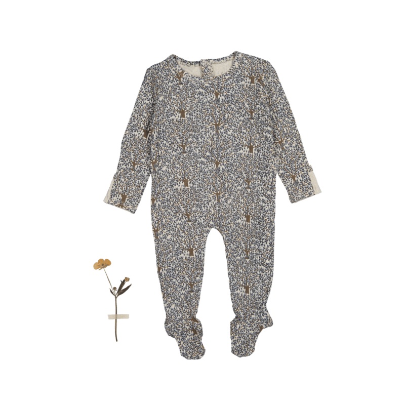The Printed Romper – Forest|0m|3m|6m|9m|12m|18m|24m