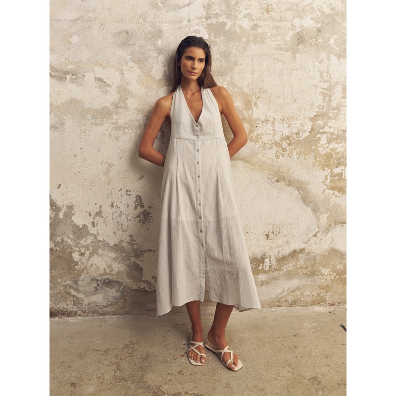 Sahara Sun Maxi Dress – Baby Blue