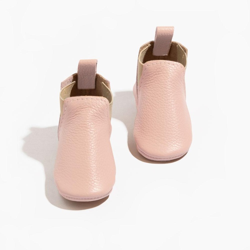Blush Chelsea Boot Baby Shoe|Soft Sole|Hard Sole|1|2|3|4|5