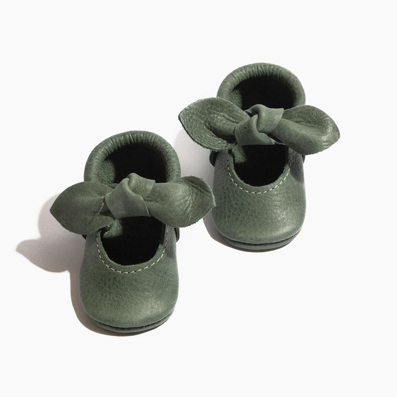 Uinta Knotted Bow Baby Shoe|Soft Sole|Newborn|1|2|3|4|5
