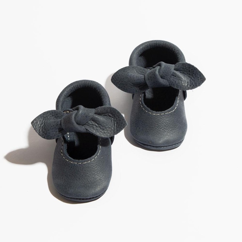 Alta Knotted Bow Baby Shoe|Soft Sole|Newborn|1|2|3|4|5
