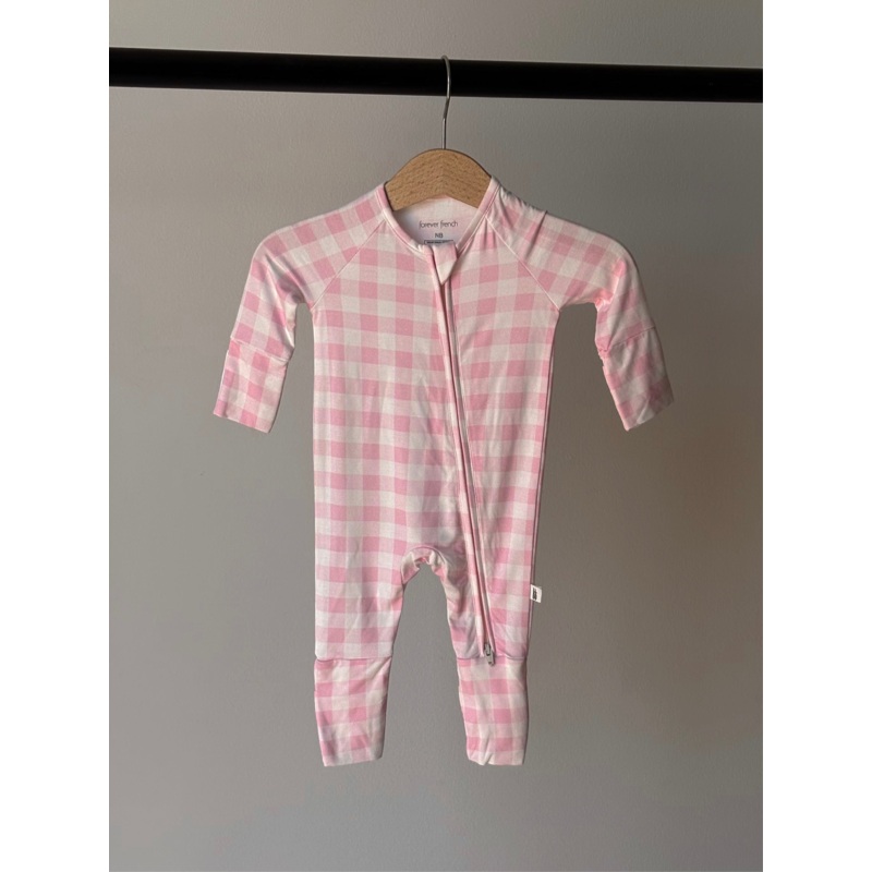 Bamboo Zip Pajamas | Pink Sugar