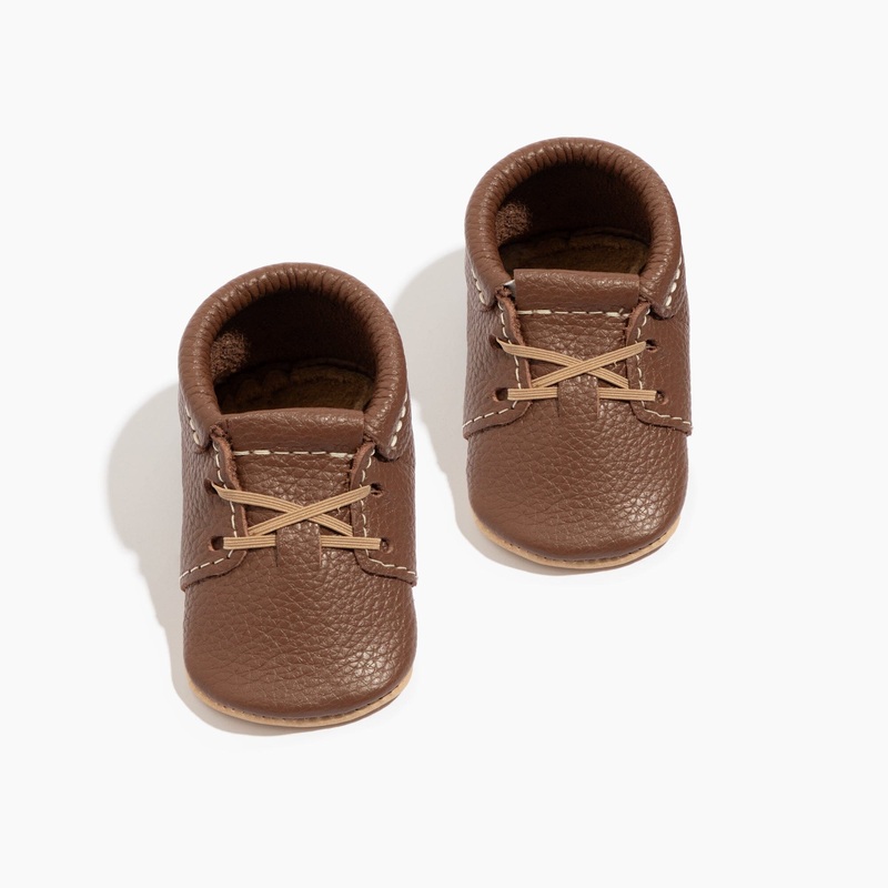 Chestnut Oxford Baby Shoe|Soft Sole|Hard Sole|1|2|3|4|5
