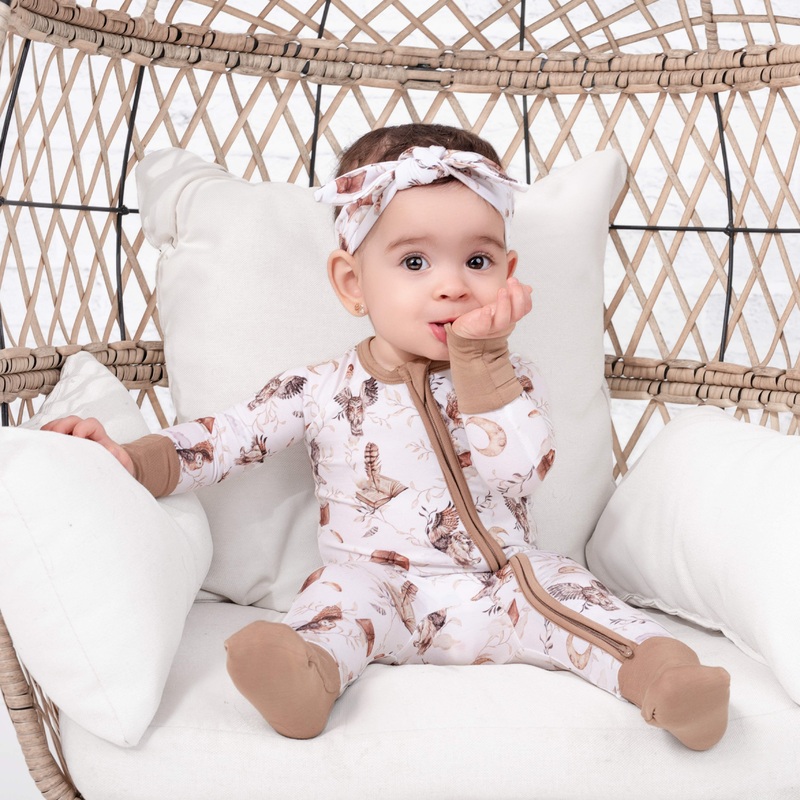 Feathers and FablesOwlTENCEL Modal Romper