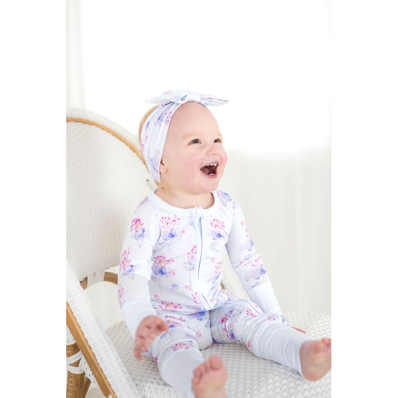 Love You Lotus Romper BDLJ|Newborn|0-3M|3-6M|6-12M|12-18M|18-24M