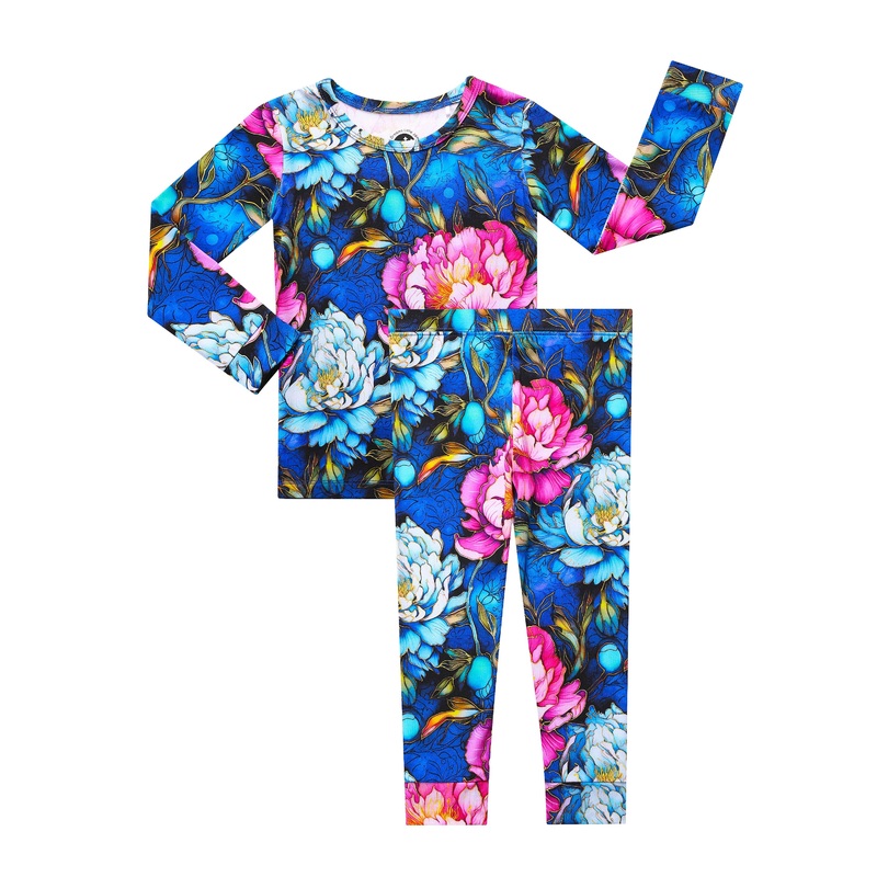 Neon Blooms Long Sleeve PJ’s BDLJ